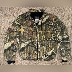 Mossy Oak Woodland Camo coat, kids size XL (16/18)
